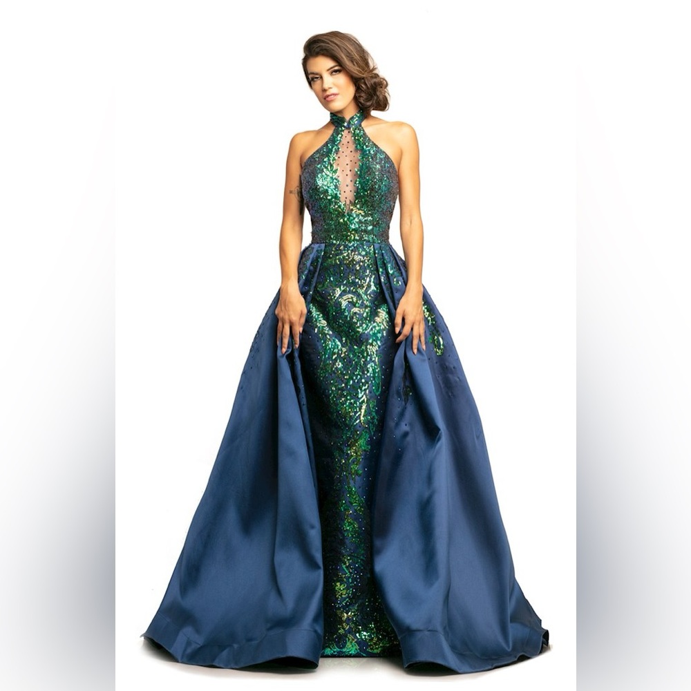 JOHNATHAN KAYNE GOWN STYLE 2016 💚💙